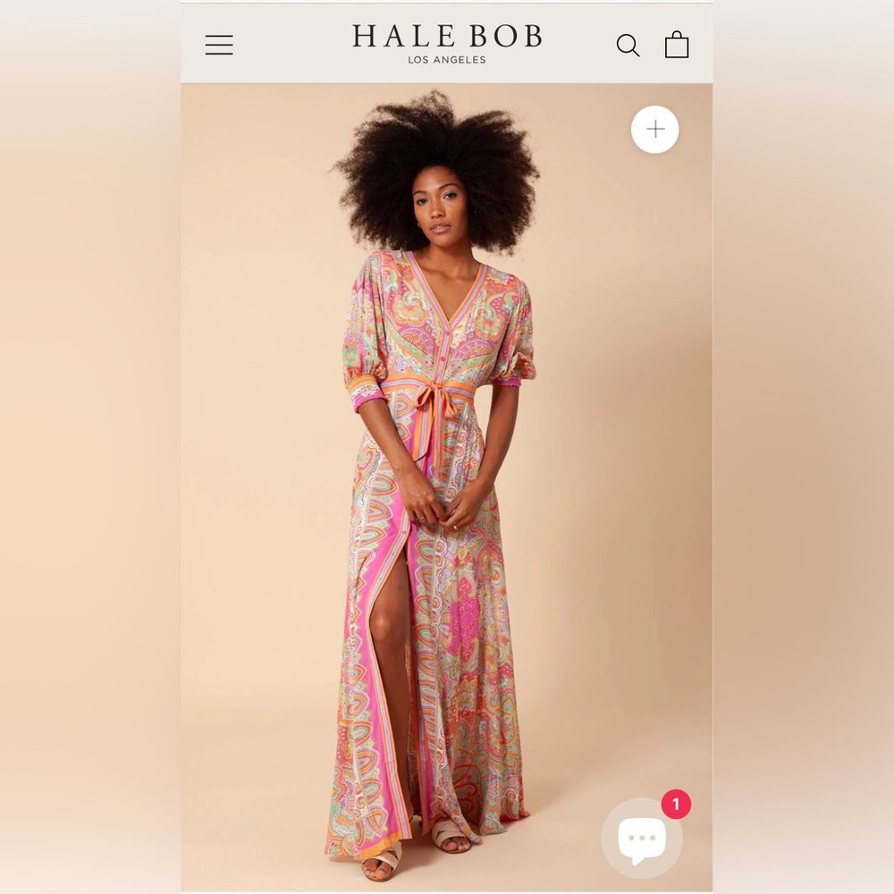 Goya Button Up Maxi Dress